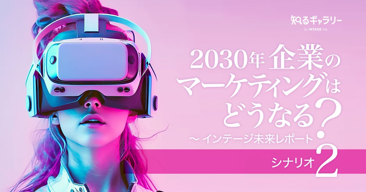 2030年 企業のマーケティングはどうなる？～インテージ未来