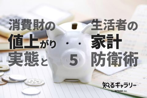 消費財の値上がり実態と生活者の家計防衛術（５）