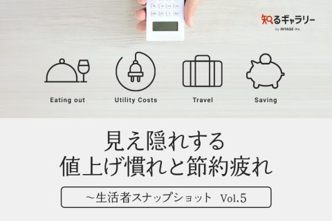 見え隠れする値上げ慣れと節約疲れ ～生活者スナップショット Vol.5