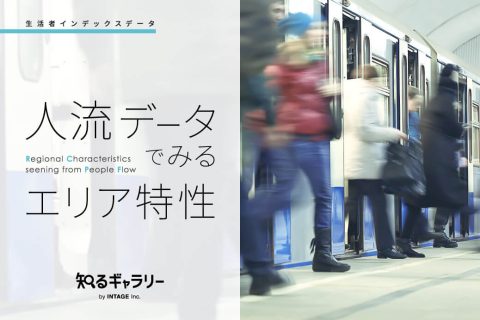 人流データでみるエリア特性