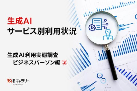 生成AIサービス別利用状況～生成AI利用実態調査 ビジネスパーソン編③